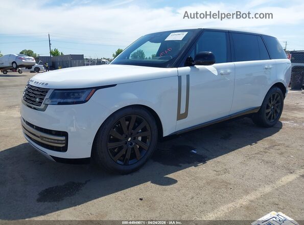 SALKPBFUXSA276511 2025 LAND ROVER RANGE ROVER White Przód lewy