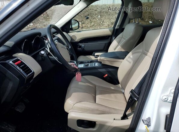 SALRG2RV8L2427151 2020 LAND ROVER DISCOVERY White Widok wnętrza z przodu