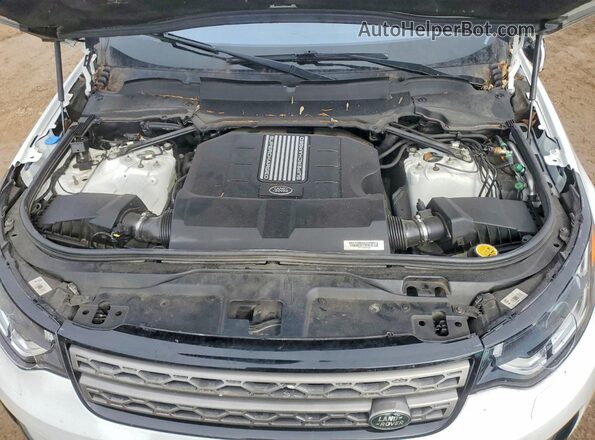 SALRG2RV8L2427151 2020 LAND ROVER DISCOVERY White Widok komory silnika