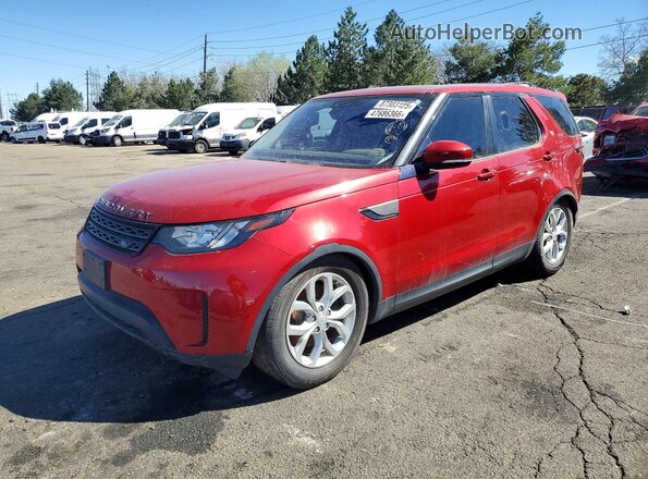 SALRGBBV8HA046875 2017 LAND ROVER DISCOVERY Красный Передняя левая четверть