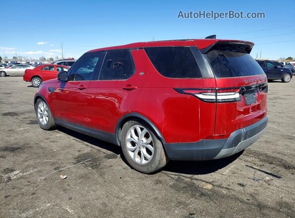 SALRGBBV8HA046875 2017 LAND ROVER DISCOVERY Красный Задняя левая четверть