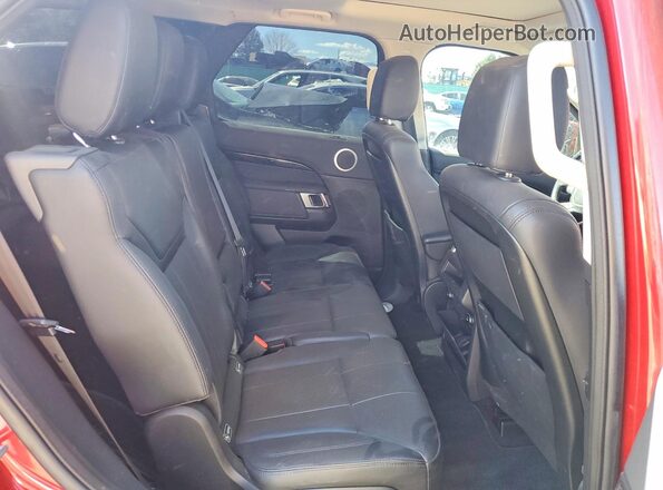 SALRGBBV8HA046875 2017 LAND ROVER DISCOVERY Красный Вид задних сидений