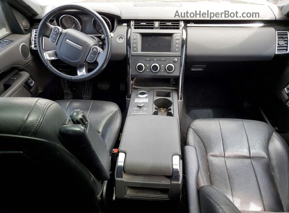 SALRGBBVXHA047137 2017 LAND ROVER DISCOVERY Серый Вид панели приборов