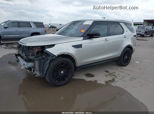 SALRHBBV3HA039524 2017 LAND ROVER DISCOVERY Beige Передня ліва чверть