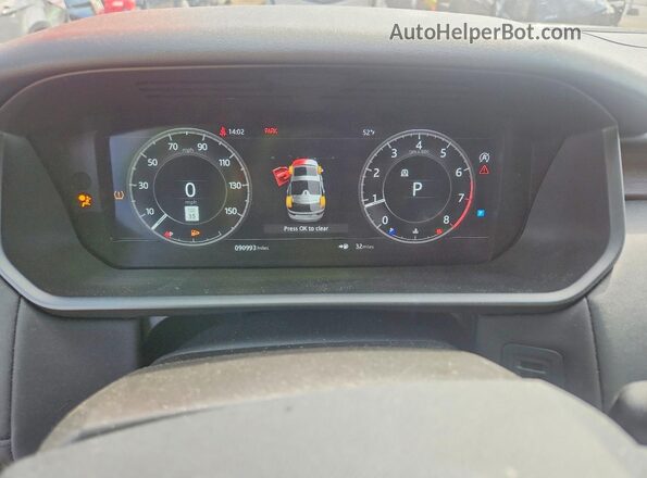 SALRR2RVXKA096314 2019 LAND ROVER DISCOVERY Black Սարքավորումների վահանակի տեսք