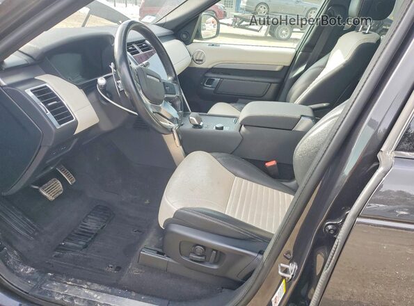 SALRT2EX1N2464399 2022 LAND ROVER DISCOVERY Black Vista interior delantera