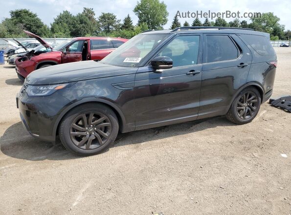 SALRT2RK1JA075518 2018 LAND ROVER DISCOVERY Черный Передняя левая четверть