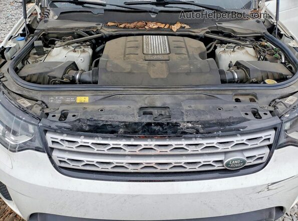 SALRT2RV2K2400344 2019 LAND ROVER DISCOVERY White Engine compartment view