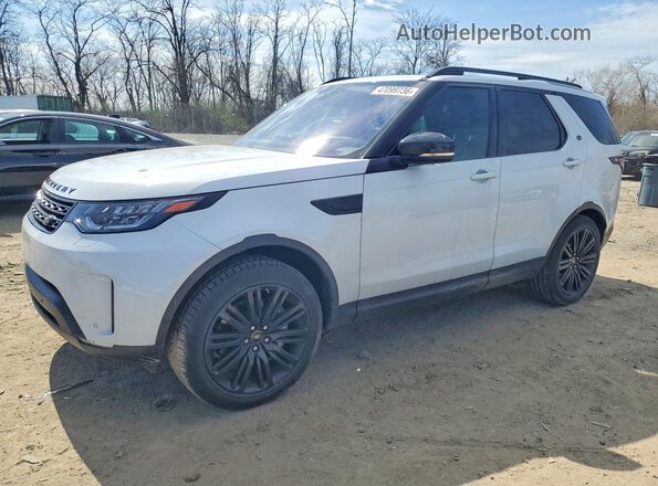 SALRT2RV3KA095202 2019 LAND ROVER DISCOVERY Белый Передняя левая четверть