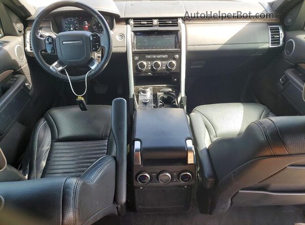 SALRT2RV3KA095202 2019 LAND ROVER DISCOVERY Белый Вид панели приборов