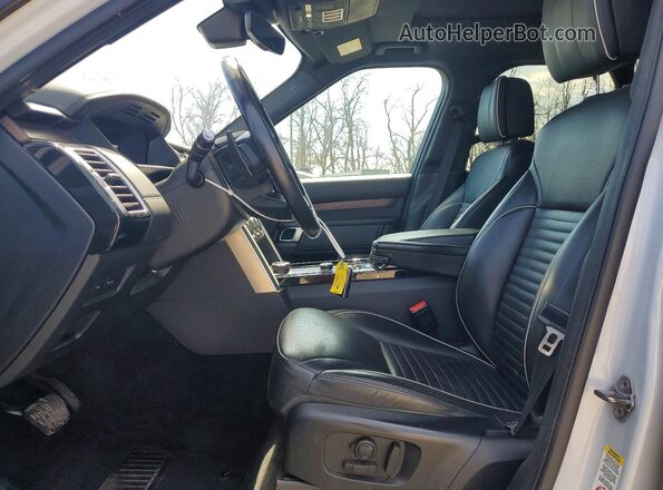 SALRT2RV3KA095202 2019 LAND ROVER DISCOVERY Белый Вид салона спереди
