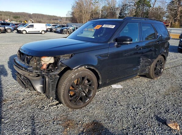 SALRT4EU4N2460414 2022 LAND ROVER DISCOVERY Black Vista tres cuartos delantera izquierda