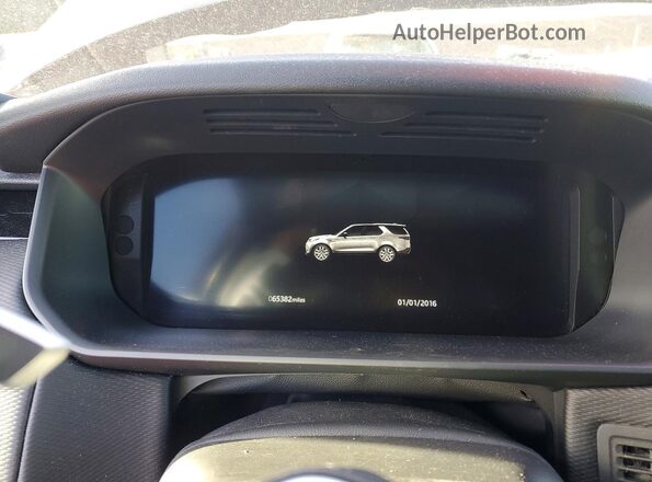SALRT4EU4N2460414 2022 LAND ROVER DISCOVERY Black Vista del cuadro de instrumentos