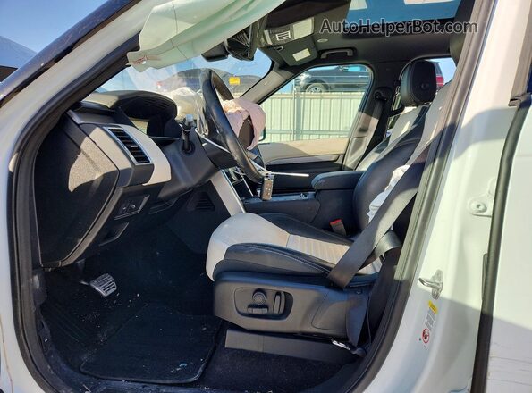SALRT4EU8N2456799 2022 LAND ROVER DISCOVERY White Vista interior delantera