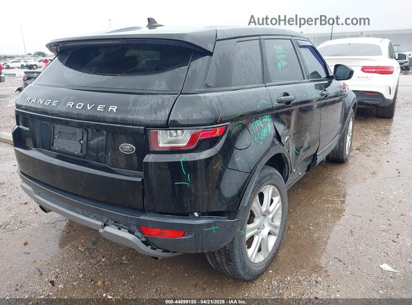 SALVP2BG3GH087064 2016 LAND ROVER RANGE ROVER EVOQUE Черный Задняя правая четверть