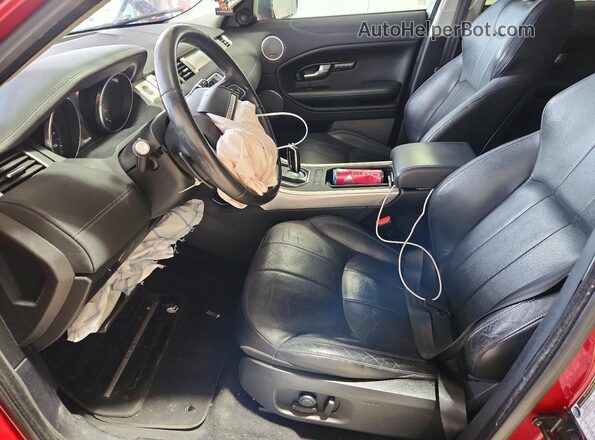 SALVP2BG4GH080690 2016 LAND ROVER RANGE Red წინა სალონის ხედი