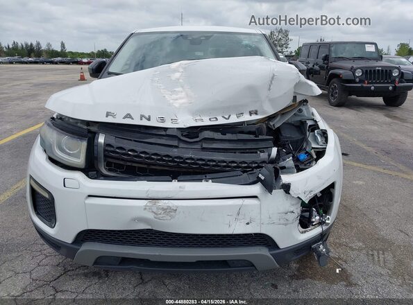 SALVP2RX2JH280481 2018 LAND ROVER RANGE ROVER EVOQUE White Vista frontal