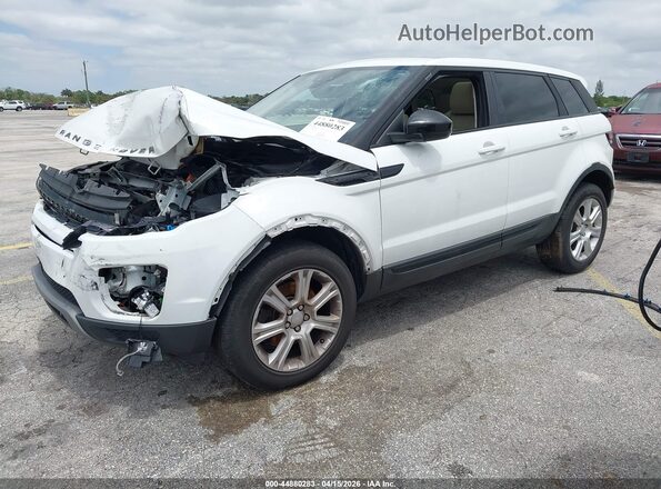 SALVP2RX2JH280481 2018 LAND ROVER RANGE ROVER EVOQUE White Vista tres cuartos delantera izquierda