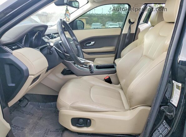 SALVP2RXXJH321097 2018 LAND ROVER RANGE Черный Вид салона спереди