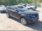 2016 Land Rover Range Rover Evoque Hse Black vin: SALVR2BG9GH151618