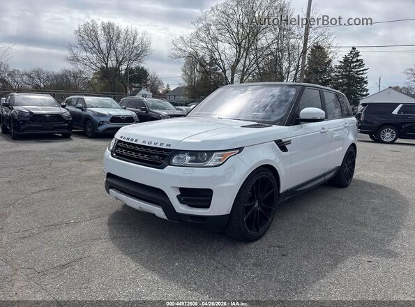 SALWG2FK4HA690120 2017 LAND ROVER RANGE ROVER SPORT White Przód lewy