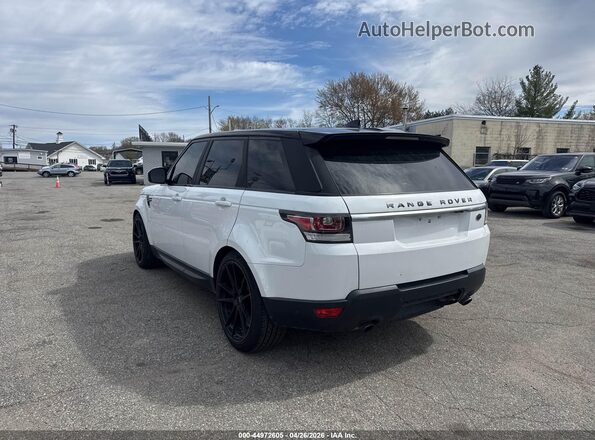 SALWG2FK4HA690120 2017 LAND ROVER RANGE ROVER SPORT White Tył lewy