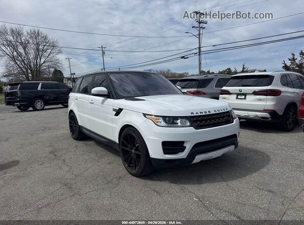 SALWG2FK4HA690120 2017 LAND ROVER RANGE ROVER SPORT White Przód prawy