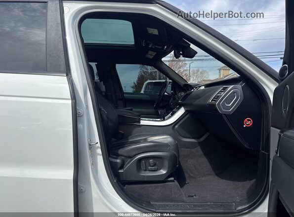 SALWG2FK4HA690120 2017 LAND ROVER RANGE ROVER SPORT White Widok wnętrza z przodu