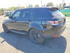 2017 Land Rover Range Rover Sport Se V6 Tdsl Черный vin: SALWG2FK9HA687455