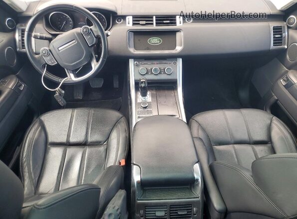SALWG2FV0HA670313 2017 LAND ROVER RANGE Белый Вид панели приборов