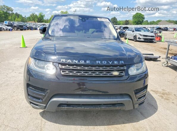 SALWG2FV4HA158991 2017 LAND ROVER RANGE Черный Вид спереди