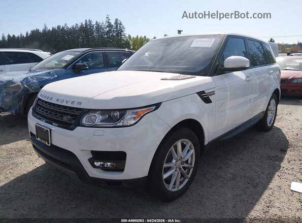 SALWG2FV5HA127975 2017 LAND ROVER RANGE ROVER SPORT Белый Передняя левая четверть