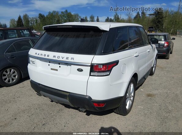 SALWG2FV5HA127975 2017 LAND ROVER RANGE ROVER SPORT Белый Задняя правая четверть