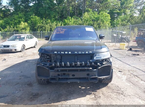 SALWG2RV2JA400131 2018 LAND ROVER RANGE ROVER SPORT Черный Вид задней части салона
