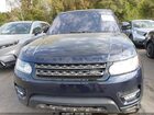 2016 Land Rover Range Rover Sport 3.0l V6 Supercharged Se Blue vin: SALWG2VF4GA555402