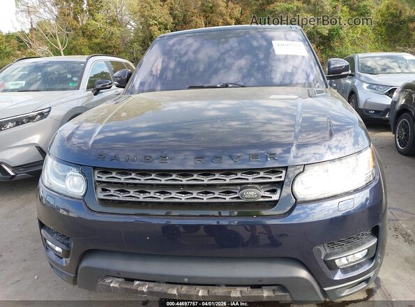 SALWG2VF4GA555402 2016 LAND ROVER RANGE ROVER SPORT Blue უკანა სალონის ხედი