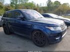 2016 Land Rover Range Rover Sport 3.0l V6 Supercharged Se Blue vin: SALWG2VF4GA555402