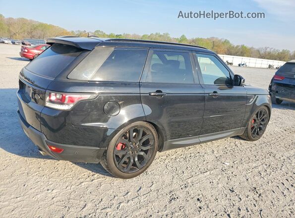 SALWR2EF1GA580008 2016 LAND ROVER RANGE Черный Задняя правая четверть