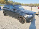 2016 Land Rover Range Rover Sport Sc Черный vin: SALWR2EF1GA580008