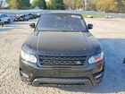 2016 Land Rover Range Rover Sport Sc Черный vin: SALWR2EF1GA580008