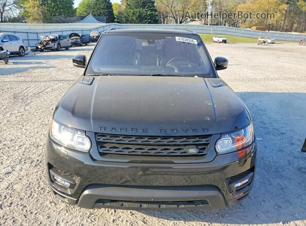 SALWR2EF1GA580008 2016 LAND ROVER RANGE Черный Вид спереди