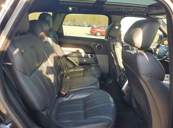 SALWR2EF1GA580008 2016 LAND ROVER RANGE Черный Вид задней части салона