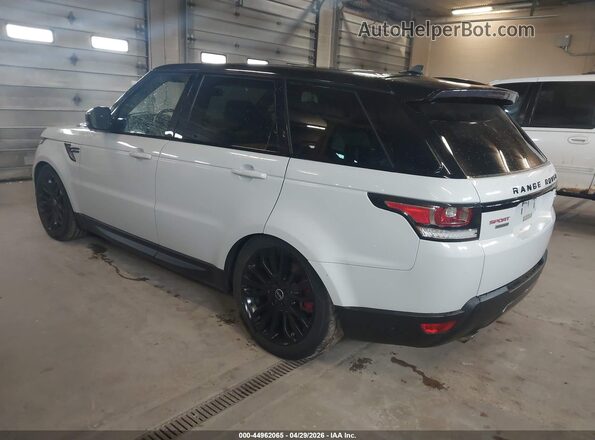 SALWR2EF6GA595166 2016 LAND ROVER RANGE ROVER SPORT White Задня ліва чверть