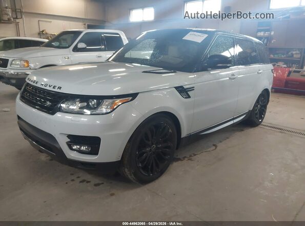 SALWR2EF6GA595166 2016 LAND ROVER RANGE ROVER SPORT White Передня ліва чверть