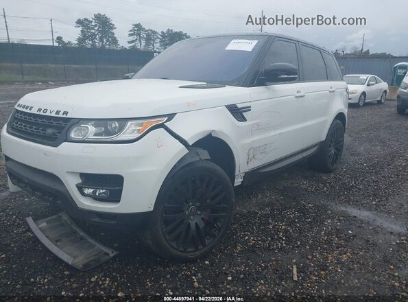 SALWR2EF7GA593619 2016 LAND ROVER RANGE ROVER SPORT White Przód lewy