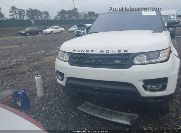 SALWR2EF7GA593619 2016 LAND ROVER RANGE ROVER SPORT White Widok zestawu wskaźników