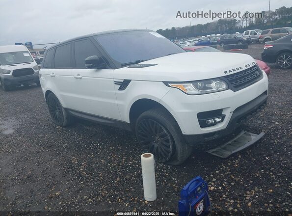 SALWR2EF7GA593619 2016 LAND ROVER RANGE ROVER SPORT White Przód prawy