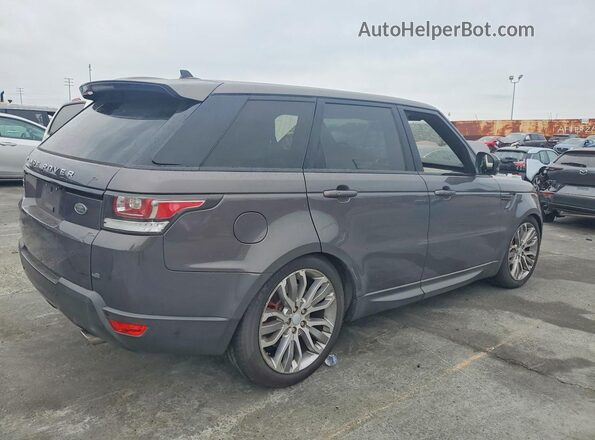 SALWR2EF8GA570642 2016 LAND ROVER RANGE Серый Задняя правая четверть