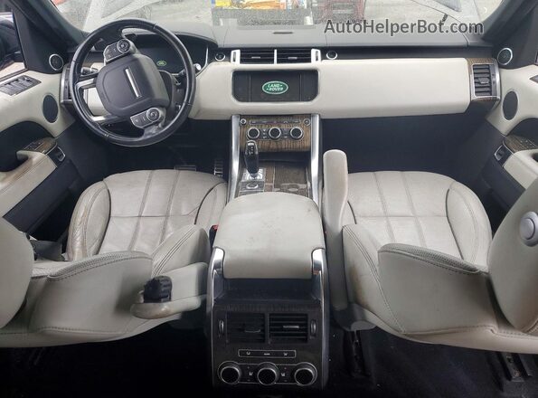 SALWR2EF8GA570642 2016 LAND ROVER RANGE Серый Вид панели приборов