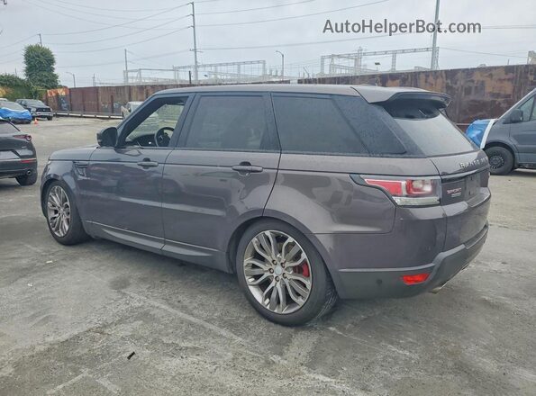 SALWR2EF8GA570642 2016 LAND ROVER RANGE Серый Задняя левая четверть